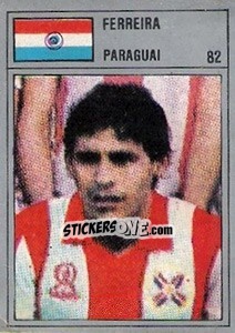 Sticker Ferreira - México 86 n. 82 - Manil