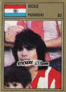 Figurina Hicks - México 86 n. 83 - Manil