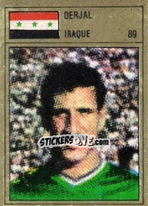 Sticker Derjal - México 86 - Manil