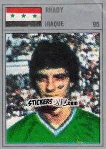 Cromo Rhady - México 86 - Manil