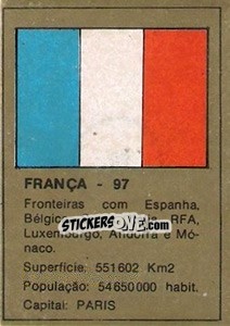 Sticker Bandeira - México 86 n. 97 - Manil