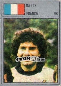 Sticker Batts - México 86 - Manil