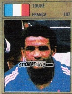 Sticker Toure - México 86 - Manil