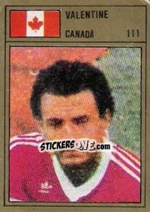 Cromo Valentine - México 86 - Manil