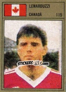 Sticker Lenarduzzi - México 86 - Manil