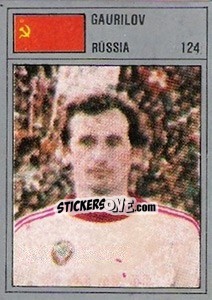 Sticker Gaurilov - México 86 - Manil