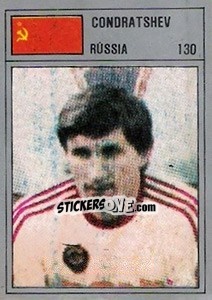 Sticker Condratshev - México 86 n. 130 - Manil
