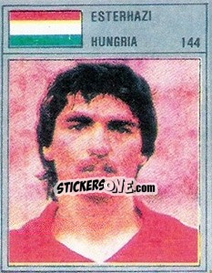 Sticker Esterhazi - México 86 - Manil