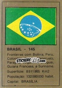 Sticker Bandeira - México 86 n. 145 - Manil