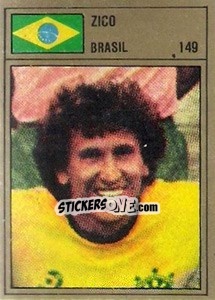 Sticker Zico - México 86 n. 149 - Manil