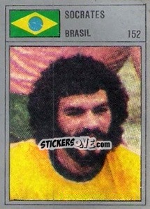 Sticker Socrates - México 86 - Manil