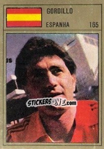 Sticker Gordillo - México 86 - Manil