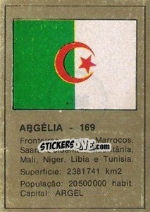 Sticker Bandeira - México 86 n. 169 - Manil