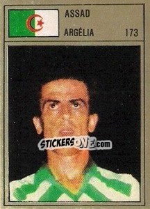 Sticker Assad - México 86 - Manil