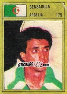 Sticker Bensaoula - México 86 n. 175 - Manil