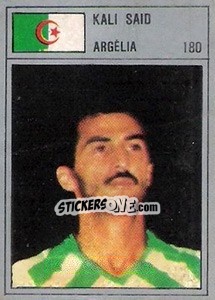 Sticker Kali Said - México 86 - Manil