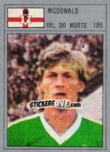 Sticker McDonald - México 86 n. 186 - Manil