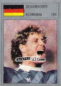 Sticker Schumacher - México 86 - Manil