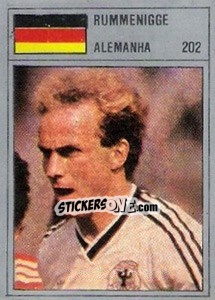 Sticker Rummenigge - México 86 - Manil