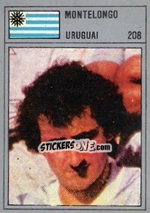 Figurina Montelongo - México 86 n. 208 - Manil
