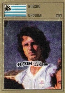 Cromo Bossio - México 86 n. 209 - Manil