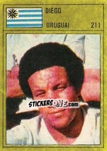 Figurina Diego - México 86 n. 211 - Manil