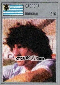 Sticker Cabrera - México 86 - Manil