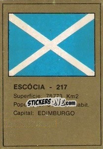 Cromo Bandeira - México 86 - Manil
