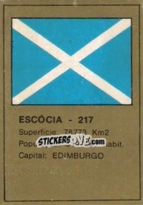 Sticker Bandeira - México 86 n. 217 - Manil