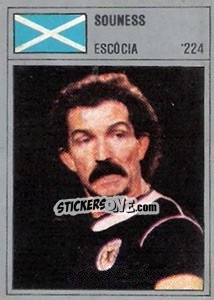 Cromo Souness - México 86 - Manil