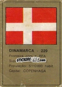 Sticker Bandeira - México 86 n. 229 - Manil