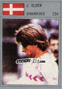 Sticker J. Olsen - México 86 - Manil