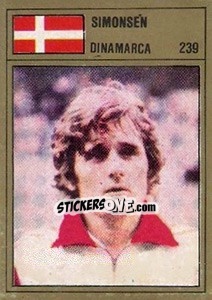 Sticker Simonsen - México 86 - Manil