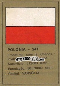 Sticker Bandeira - México 86 n. 241 - Manil