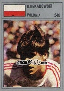 Sticker Dziekanowski - México 86 - Manil