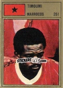 Cromo Timoumu - México 86 - Manil