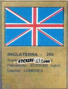 Sticker Bandeira - México 86 n. 265 - Manil