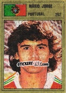 Sticker Mário Jorge - México 86 - Manil