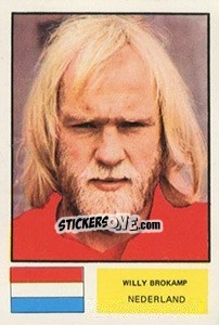 Sticker Willy Brokamp - München 74 n. 2 - Vanderhout
