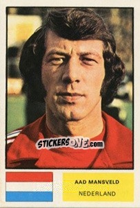 Sticker Aad Mansveld - München 74 n. 13 - Vanderhout