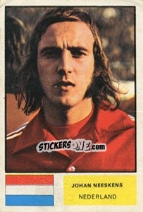 Sticker Johan Neeskens - München 74 - Vanderhout