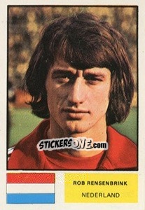 Sticker Rob Rensenbrink - München 74 n. 17 - Vanderhout