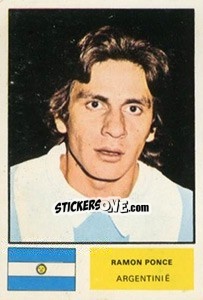 Sticker Ramon Ponce - München 74 n. 32 - Vanderhout