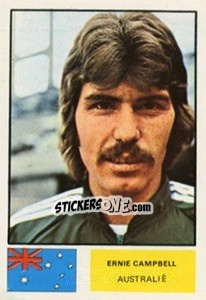 Sticker Ernie Campbell - München 74 n. 40 - Vanderhout