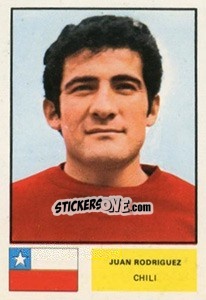 Sticker Juan Rodriguez - München 74 n. 96 - Vanderhout