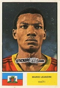 Sticker Mario Leandre - München 74 n. 109 - Vanderhout