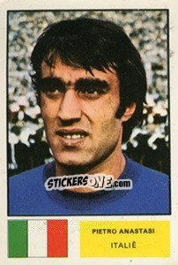 Sticker Pietro Anastasi - München 74 n. 114 - Vanderhout