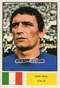 Sticker Luigi Riva - München 74 n. 126 - Vanderhout