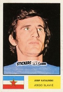 Sticker Josip Katalinski - München 74 n. 136 - Vanderhout