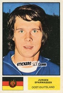Sticker Jürgen Sparwasser - München 74 n. 157 - Vanderhout